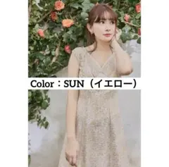 herlipto Lace Trimmed Floral Dress Sun