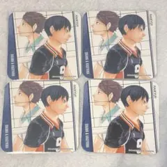 ハイキュー アートコースター アトコ 影山飛雄 及川徹