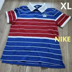 Nike ストライプポロシャツ XL NIKE ストライプTシャツ