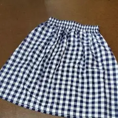 ギンガムチェック スカート