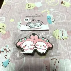 ちいかわ×サンリオキャラクターズ　なかよしラバーマスコット　マイメロ