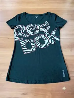 Reebok レディース トレーニングTシャツ ブラック Mのサムネイル