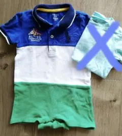 ラルフローレン　ロンパース　ベビー　美品
