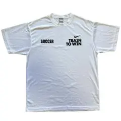 Tシャツ NIKE ナイキ SOCCER TRAIN TO WIN XL 古着