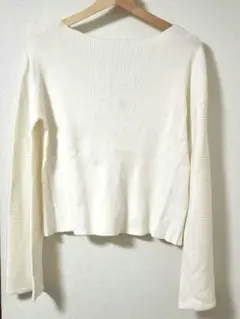 STATE OF MIND ボートネックプルオーバー 新品未使用タグ付き