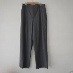 UNIQLO タックワイドパンツ【丈長め】