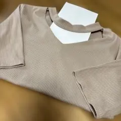 半袖　ベージュ　美品　L