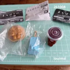 まちぼうけ　3種　ガシャポンボックス　セブンイレブン
