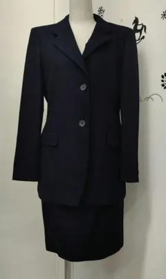 コムサデモード　セットアップスーツ　ネイビー　イタリア製　M