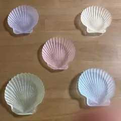 【美品】貝殻型 小皿 5枚セット