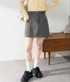 kastane 台形デニムミニスカートのサムネイル