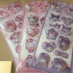 ハローキティ シールセット 3枚入り