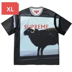 Supreme 羊グラフィック Lサイズ シャツ　ダミアンハーツ Supreme ブラック 羊ダミアンハーストシャツ。-【2024春夏新色】