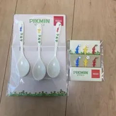 ち*◎様 ピクミン　スプーンセット、フードピック
