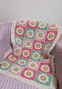 アフガンブランケット