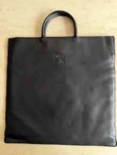 LOEWE ロエベ スエード ハンドバッグ サブバッグ スエード オレンジ