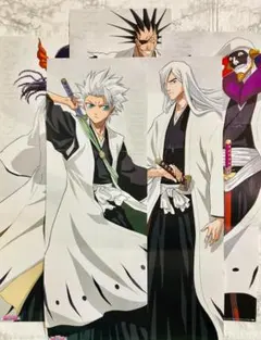 BLEACH 下敷き 市丸ギン 日番谷冬獅郎 檜佐木修兵 吉良イヅル - メルカリ