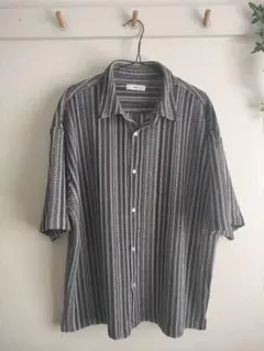 WEGO メッシュシャツ オーバーサイズ 半袖 シアー 夏 ストリート