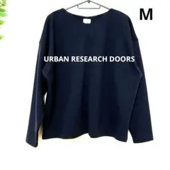 URBAN RESEARCH DOORS ネイビー Vネック sizeM