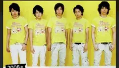 24時間テレビ 2008年 チャリティーTシャツ 嵐　　村上隆 　2枚セット