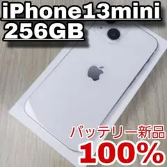 iPhone 13 mini 256GB SIMフリー バッテリー新品100%