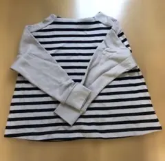 studio CLIP スタディオクリップ ボーダーニット ベージュ黒 美品