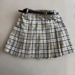 グローバルワーク　130cm チェックキュロット