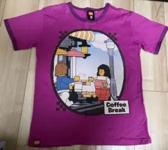 LEGO Tシャツ Coffee Break パープル Mのサムネイル