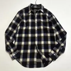 オンブレチェックシャツ シャツ