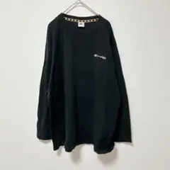 チャンピオン【LL】長袖カットソー/ロゴ 綿100% カジュアル クルーネック