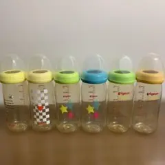 【6本セット】Pigeon 240ml哺乳瓶 ☆母乳実感☆