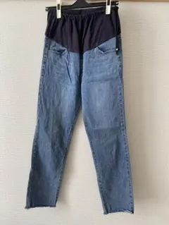 CHOCOA マタニティ デニムパンツ ウエストゴム