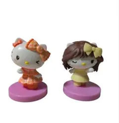 ハローキティ チョコエッグ 令和アイドル風 平成アイドル風 2点セット