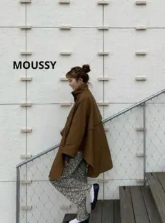 2025年最新】moussy レディース ポンチョ・ケープコートの人気アイテム