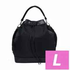 PORTER ポーター STRING 巾着バッグ L 381-04799 黒のサムネイル