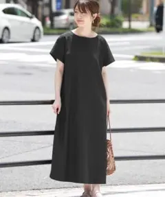 URBAN RESEARCH Sonny Label リネン半袖テントワンピース