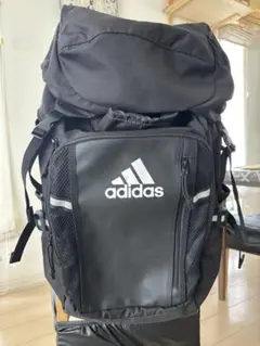 adidas ロールトップバックパック ブラック