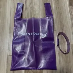 DEAN & DELUCA ショッピングバッグEVAブルーベリー