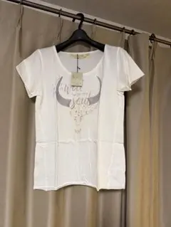 Natura Vintage Goa プリントTシャツ ホワイト