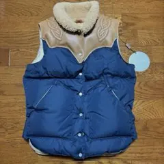 希少！激レア! ロッキーマウンテン×イリアンローブ別注コラボ　ダウンベスト