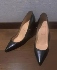 Christian Louboutin Anjalina ブラック ハイヒール