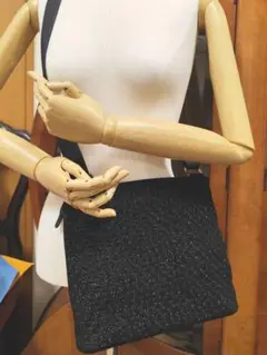 超美品☆ 印傳屋 いんでんや リュック 黒 ブラック 鞄 バッグ レザー 