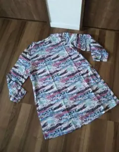 ウェルベック　パークス　Parkes ボタニカル　レディース　花　チュニック　M