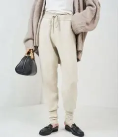 FREAK'S STORE 　ニット ジョガー イージーパンツ＊新品タグ付き