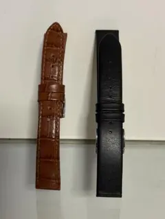 【美品】時計ベルト ブラック・ブラウンセットのサムネイル