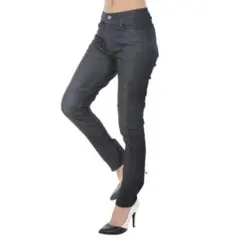 EGOIST ライン切り替えスキニーパンツ　ネイビー　サイズ0