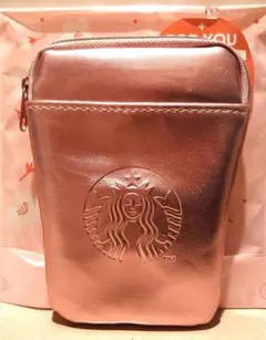 Starbucks ポーチ ピンクゴールド 2026桜 限定品