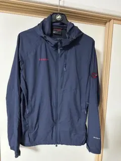 マムート　フラッシュジャケット　XL ネイビー　美品　マウンテンパーカ