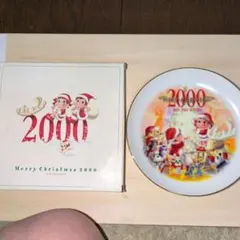 不二家 ペコちゃん 2000年 2001年 クリスマスプレート皿のサムネイル