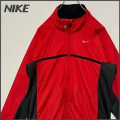 【美品】 NIKE ナイキ ワンポイントロゴ ウインドブレーカーのサムネイル
